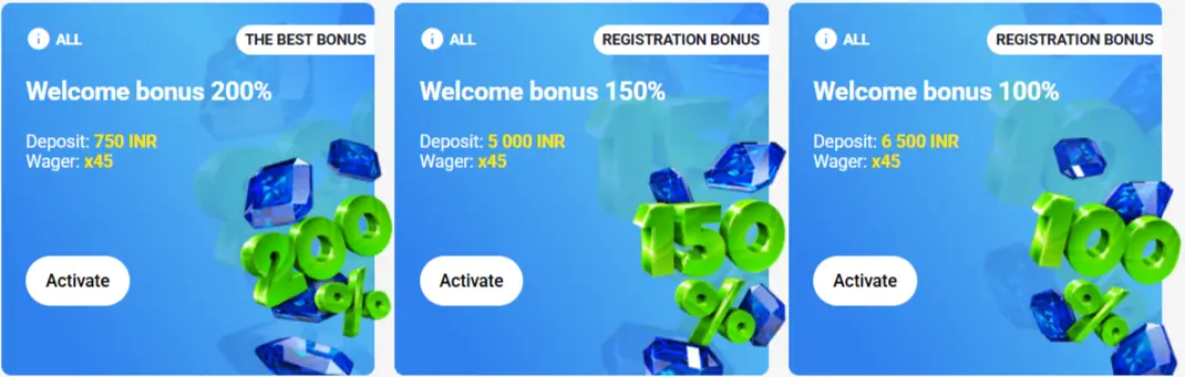 Slottica bonus